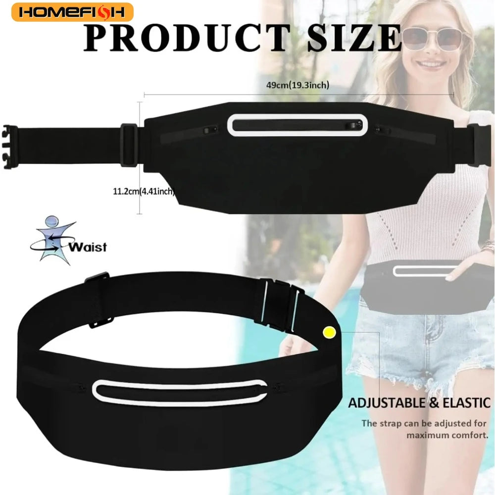 Waterproof Running Waist Pack With Adjustable Belt